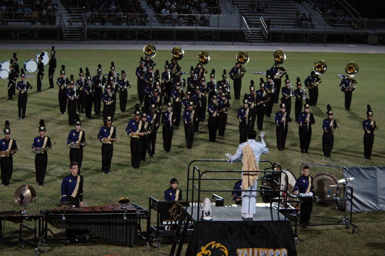 High school marching bands begin competition season Kaleidoscope